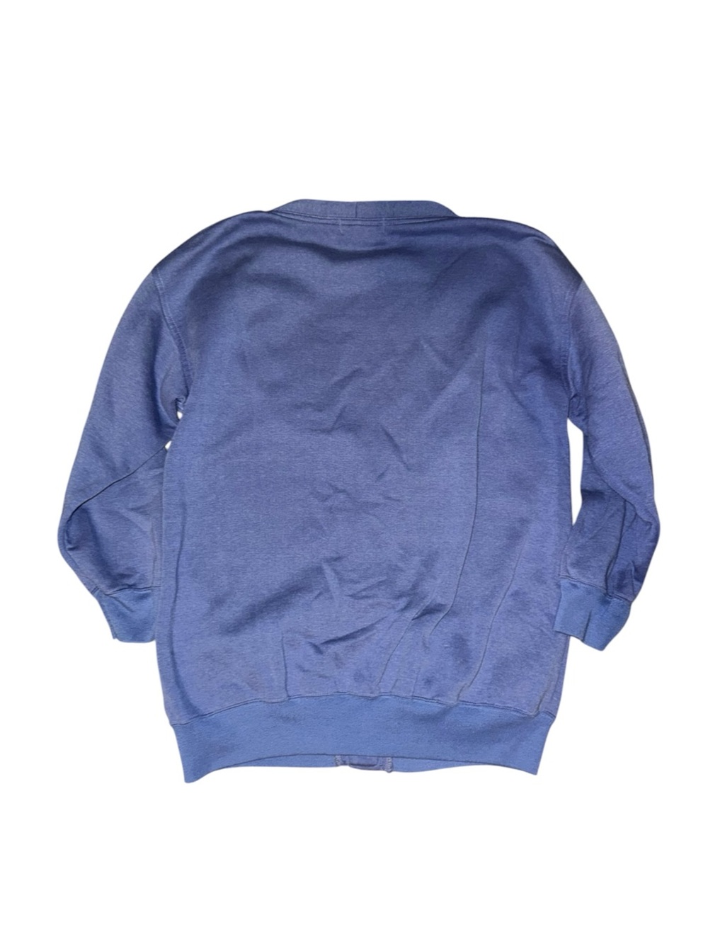 Woman’s Blue Button-Front Cardigan Jacket - Picture 4 of 4